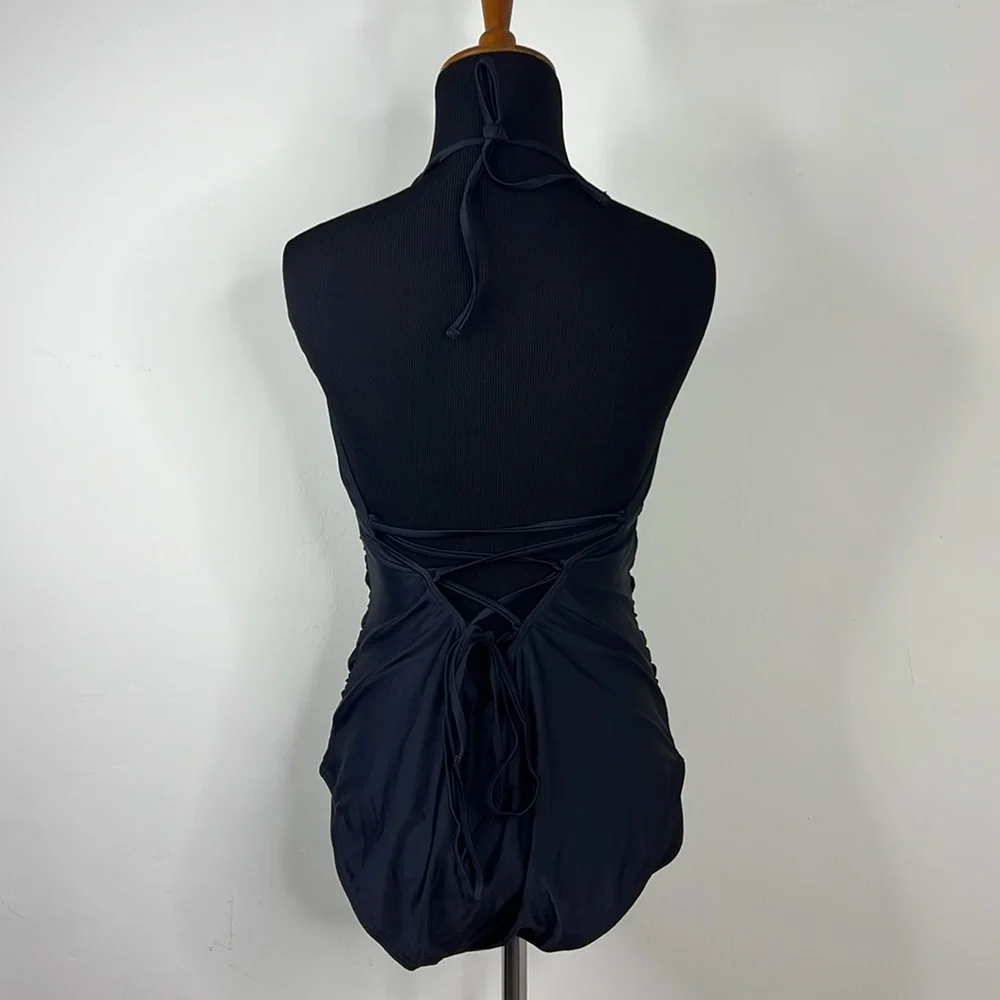 Black One Piece Swimsuit XL